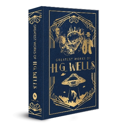 Picture of Greatest Works of H.G. Wells (Deluxe Hardbound Edition) Hardcover