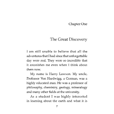 Picture of A Journey to the Center of the Earth : Illustrated Abridged Classics (Om Illustrated Classics)