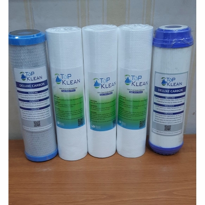 Picture of Sediment Filter PP -3 Pcs, CTO Net Carbon-1 Pcs, UDF Box Carbox-1 Pcs (5 Pcs Package)