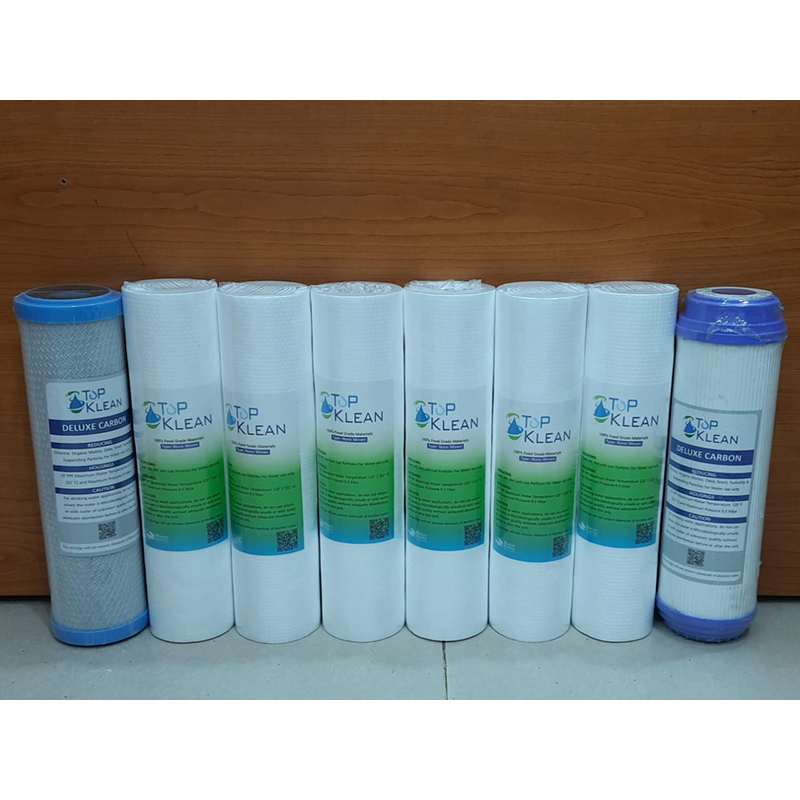 Picture of Sediment Filter PP -6 Pcs, CTO Net Carbon-1 Pcs, UDF Box Carbox-1 Pcs ( Pcs Package) TOP KLEAN
