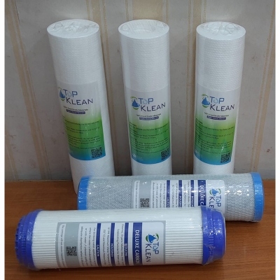 Picture of Sediment Filter PP -3 Pcs, CTO Net Carbon-1 Pcs, UDF Box Carbox-1 Pcs (5 Pcs Package)