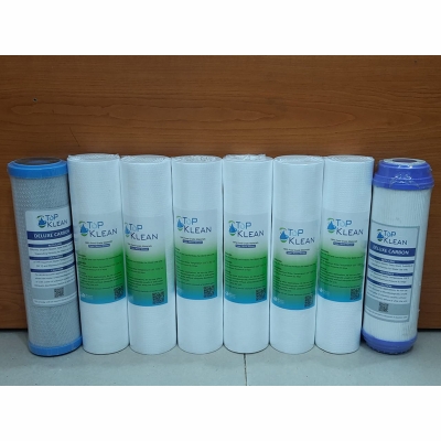 Picture of Sediment Filter PP -6 Pcs, CTO Net Carbon-1 Pcs, UDF Box Carbox-1 Pcs ( Pcs Package) TOP KLEAN