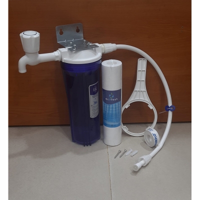 Picture of 10 Inch Water Filter Purifier with all Accessories for Household Iron Removal Water Cartridge Filter (FULL PAKAGE)