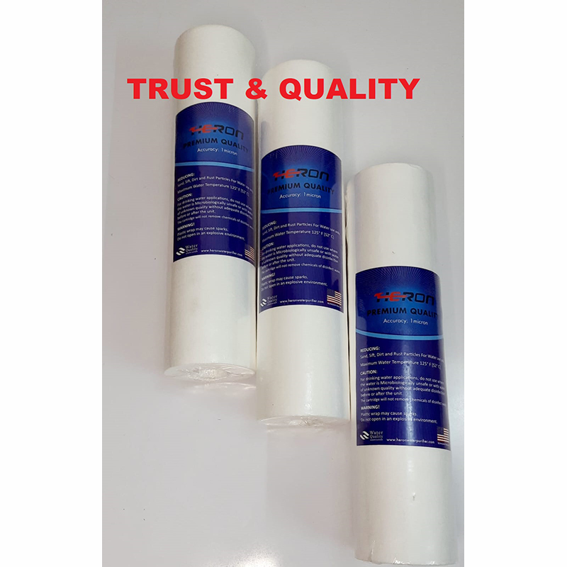 Picture of PP SEDIMENT FILTER - 3 PCS HERON PREMIUM QUALITY