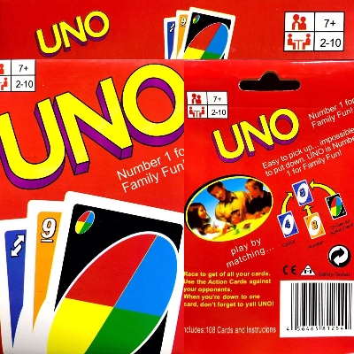 Picture of BUY 1 GET 1 FREE - UNO: Classic Giant UNO, Multicolor Red 