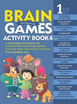 Picture of Brain Games Activity Book Level 1 : Book-4 (Paperback)