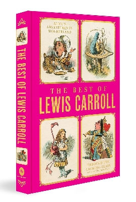 Picture of The Best of Lewis Carroll Alices Adventures in Wonderland Through the Looking Glass What Alice Found There Deluxe Hardbound Edition (Hardcover)