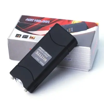 Picture of Electric Shock Torch For Security Guards | MNK SHOP (Black)