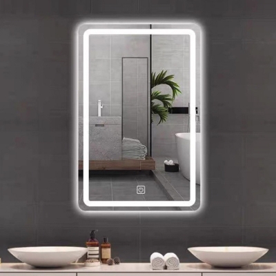 Picture of Premium Quality & Customizable LED Lighting, High Intensity LED Touch Mirror - Rectangle - Copper Free - 24x36 Inch