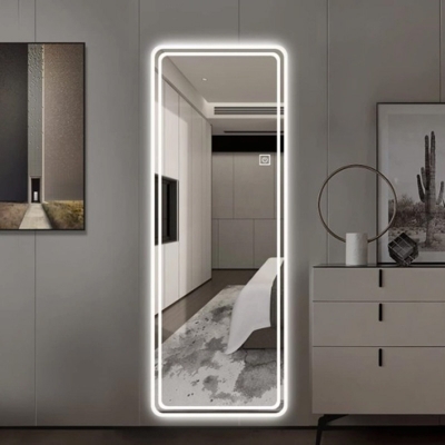 Picture of Premium Quality & Customizable LED Lighting, High Intensity LED Touch Mirror - Long - Crystal - 24x60 Inch