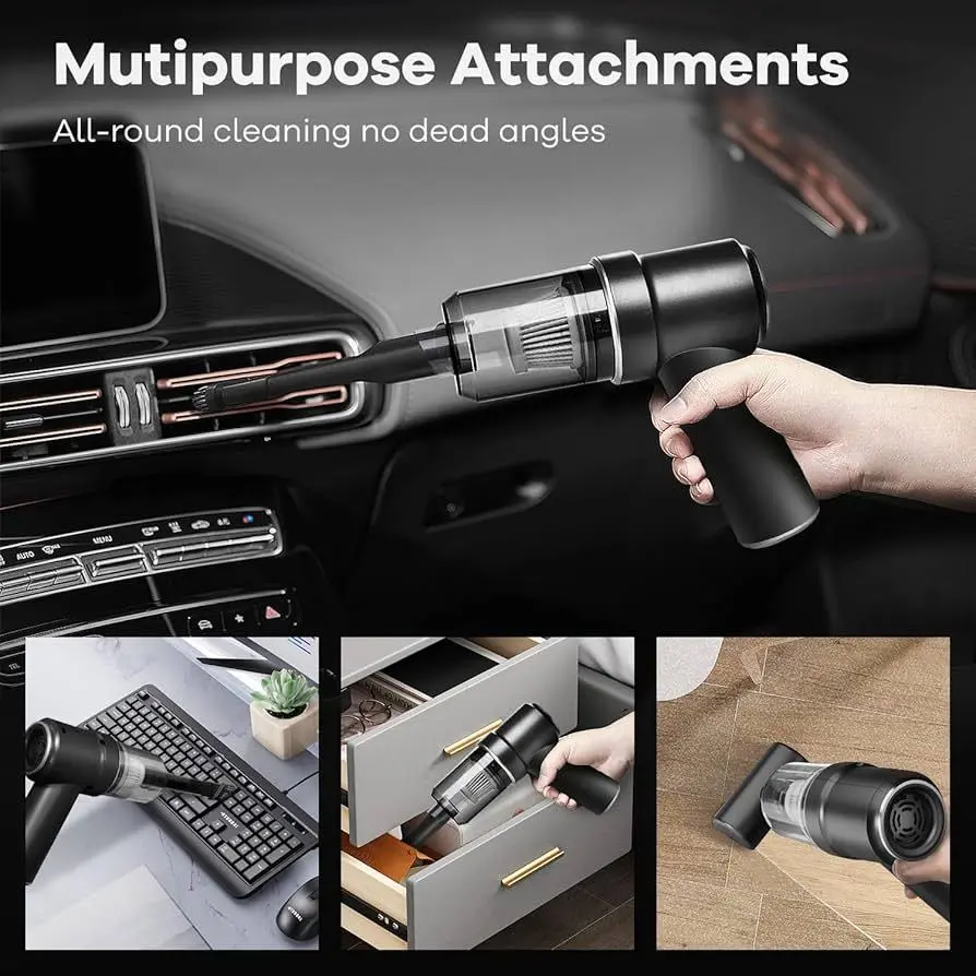 Picture of Portable Duster for PC, Laptop, Car | MNK SHOP (Black)