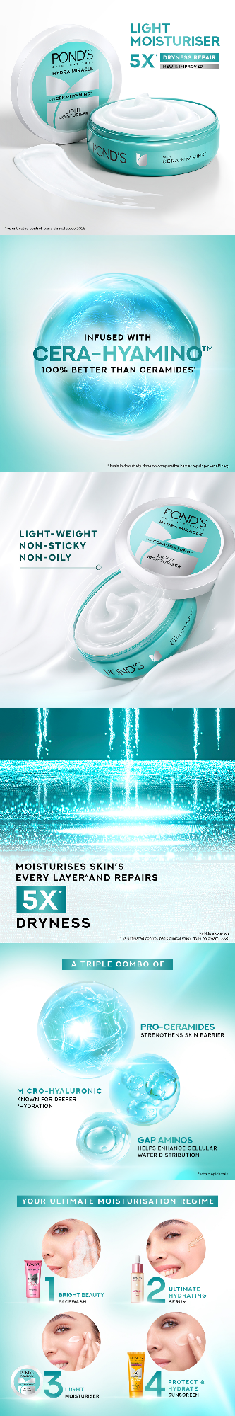 Picture of Pond’s Light Moisturiser 100ml