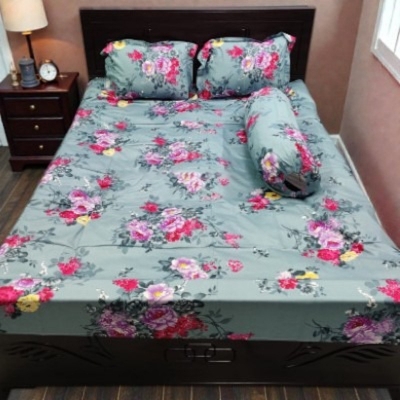 Picture of Premium Cotton Printed Bedsheet King Size Soft Comfortable Bedroom Use - 1766834794_L_14