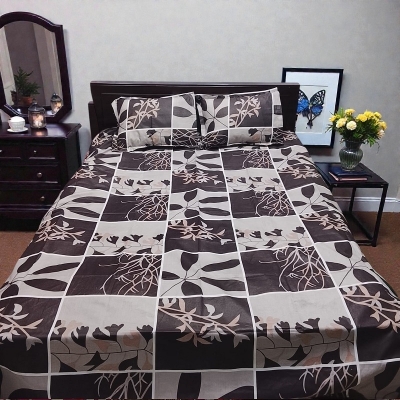 Picture of Premium Cotton Printed Bedsheet King Size Soft Comfortable Bedroom Use - 1767518996_L_2
