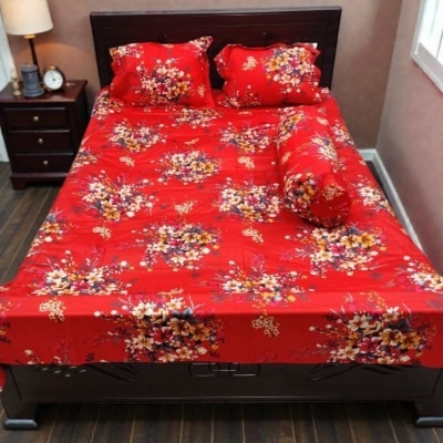 Picture of Premium Cotton Printed Bedsheet King Size Soft Comfortable Bedroom Use - 1766834794_L_2