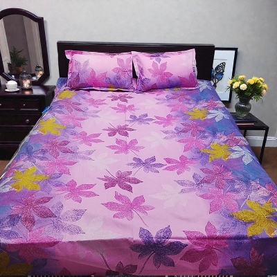 Picture of Premium Cotton Printed Bedsheet King Size Soft Comfortable Bedroom Use - 1767518996_L_8 (1)