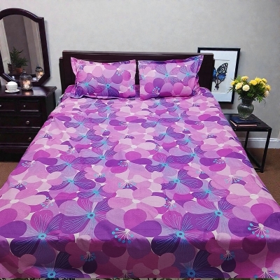 Picture of Premium Cotton Printed Bedsheet King Size Soft Comfortable Bedroom Use - 1767518996_L_11
