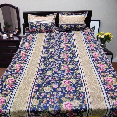 Picture of Premium Cotton Printed Bedsheet King Size Soft Comfortable Bedroom Use - 1769065994_L_10