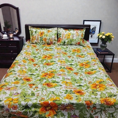 Picture of Premium Cotton Printed Bedsheet King Size Soft Comfortable Bedroom Use - 1767518996_L_7