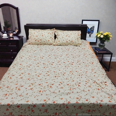 Picture of Premium Cotton Printed Bedsheet King Size Soft Comfortable Bedroom Use - 1767518996_L_1