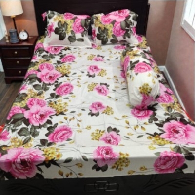 Picture of Premium Cotton Printed Bedsheet King Size Soft Comfortable Bedroom Use - 1766834794_L_8