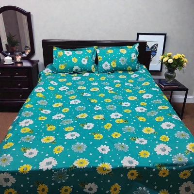 Picture of Premium Cotton Printed Bedsheet King Size Soft Comfortable Bedroom Use - 1767518996_L_5
