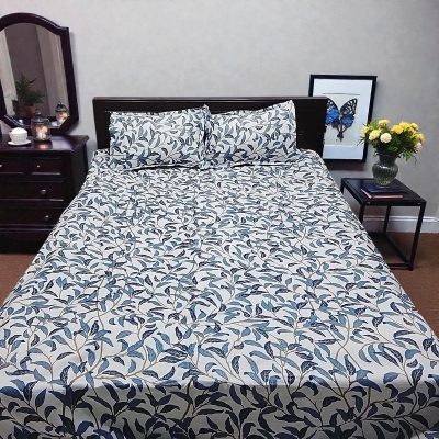 Picture of Premium Cotton Printed Bedsheet King Size Soft Comfortable Bedroom Use - 1767518996_L_13 (1)