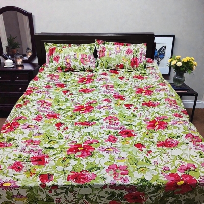 Picture of Premium Cotton Printed Bedsheet King Size Soft Comfortable Bedroom Use - 1767636206_L_4 (1)