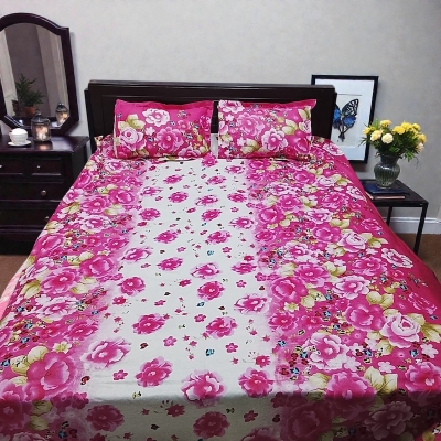 Picture of Premium Cotton Printed Bedsheet King Size Soft Comfortable Bedroom Use - 1767636206_L_5