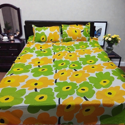 Picture of Premium Cotton Printed Bedsheet King Size Soft Comfortable Bedroom Use - 1767636206_L_7