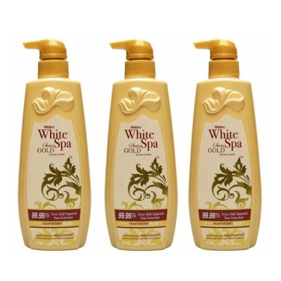 Picture of WHITE SPA LOTION 400ML GOLD