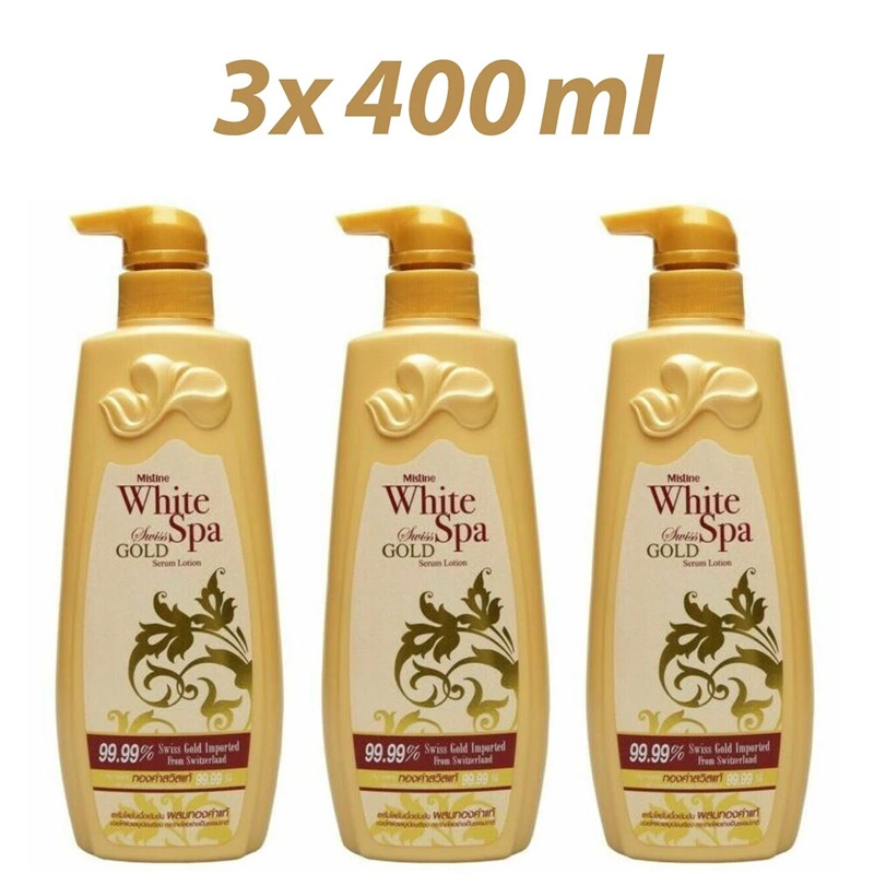 Picture of WHITE SPA LOTION 400ML GOLD