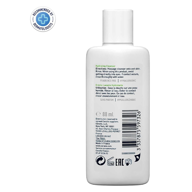 Picture of CERAVE HYDRATING CLEANSER 88ML