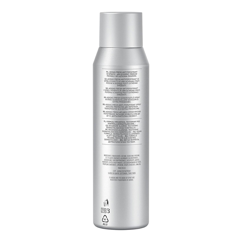 Picture of ADIDAS BODY SPRAY 150ML FRESH 
