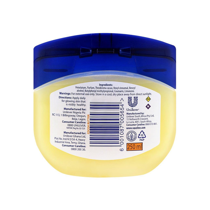 Picture of VASELINE JELLY 250ML COCOA BUTTER
