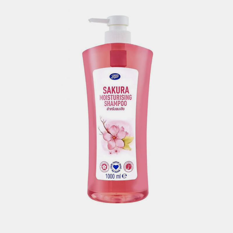 Picture of BOOTS SAKURA MOISTURISING SHAMPOO 1000ML 