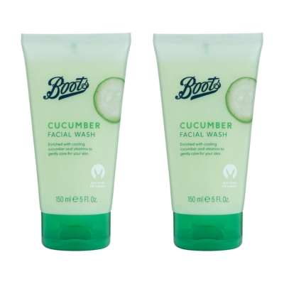 Picture of BOOTS CUCUMBER FACE WASH 100ML