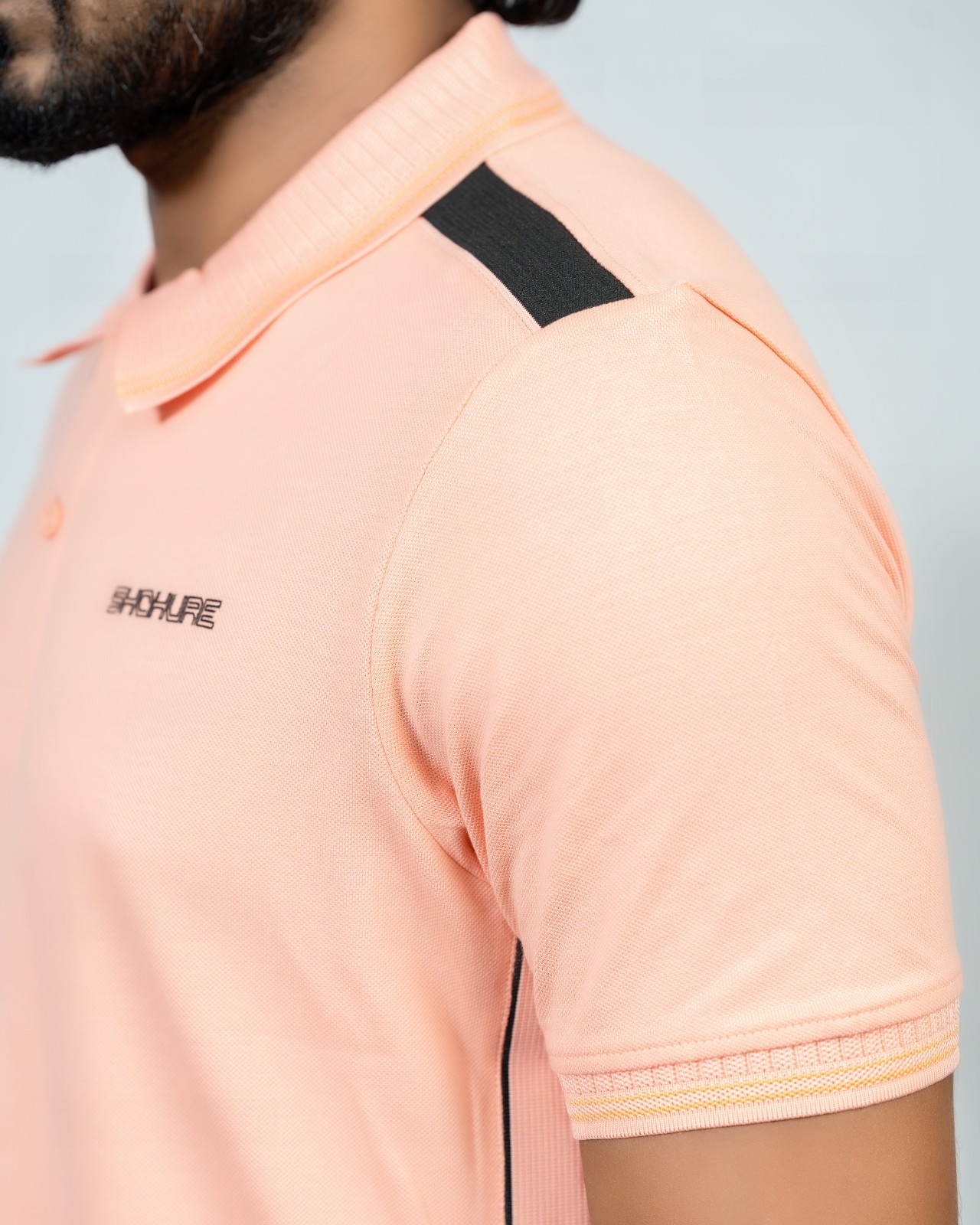 Picture of Shohure Peach Color Polo Tshirt Peach