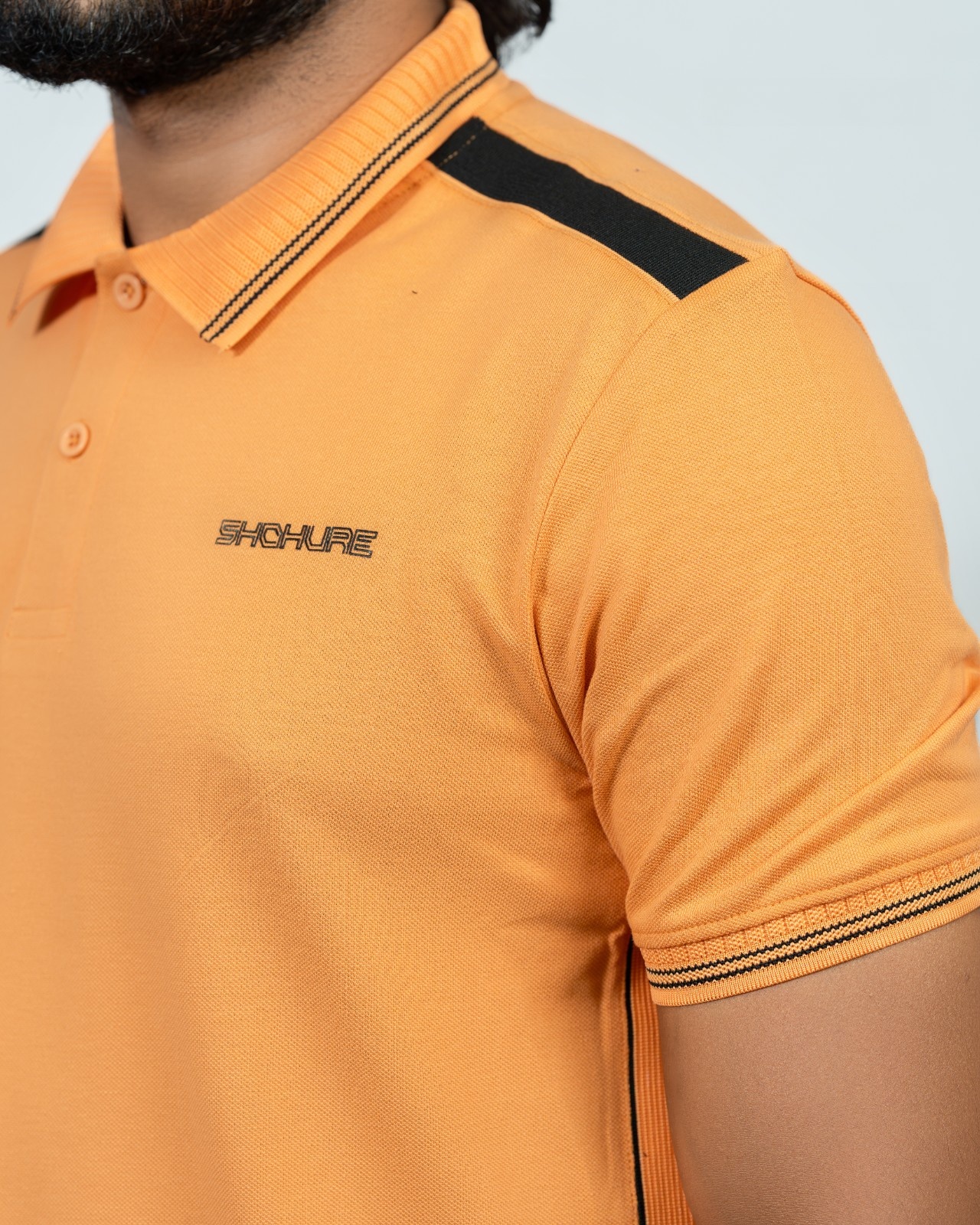 Picture of Shohure Orange Color Polo Tshirt Orange