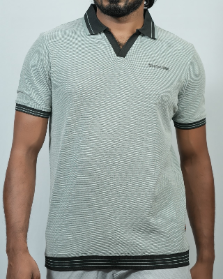 Picture of Shohure Olive Color Polo Tshirt Olive