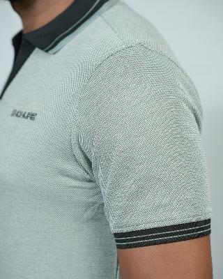 Picture of Shohure Olive Color Polo Tshirt Olive