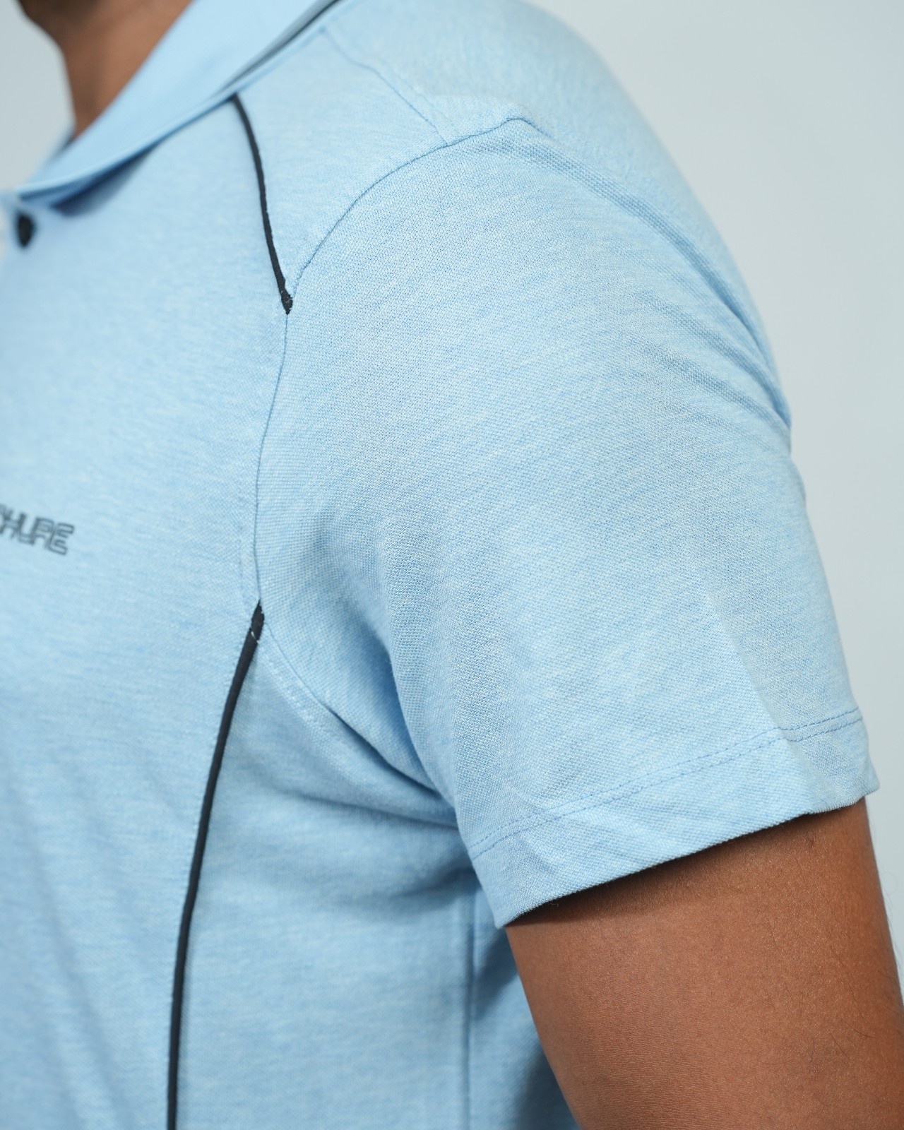 Picture of Shohure Sky Blue Color Polo Tshirt Sky Blue