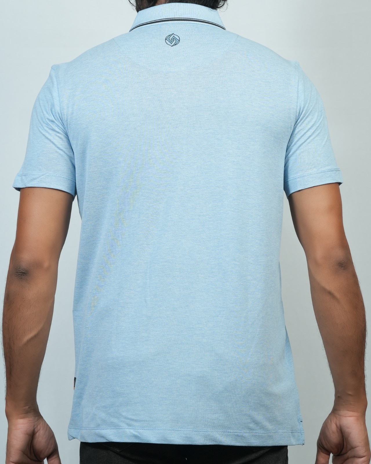 Picture of Shohure Sky Blue Color Polo Tshirt Sky Blue