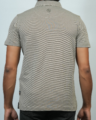 Picture of Shohure Biscuits Color Zipper Polo Tshirt Biscuits