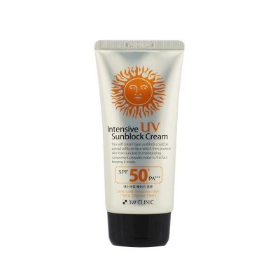 Picture of 3W CLINIC UV SUNBLOCK CREAM 50+ 70ML