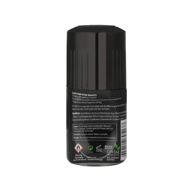 Picture of DENIM ROLL ON 50ML BLACK