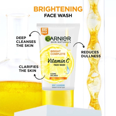 Picture of GARNIEAR VITAMINE-C FACE WASH 100ML