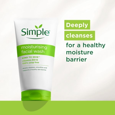 Picture of SIMPLE FACE WASH 150ML MOISTURASING 