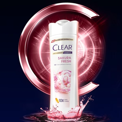 Picture of CLEAR WOMEN SHAMPOO 300ML SAKURA FRESH 