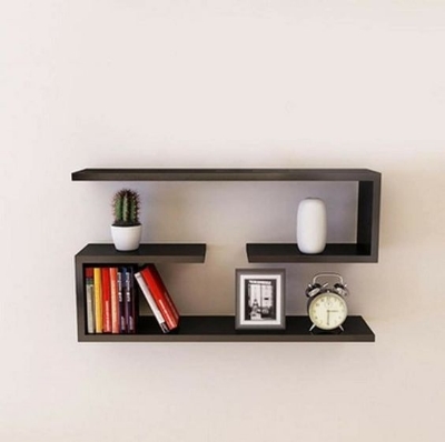 Picture of Minimax   Modern Wall Shelf 20cm H x 60cm W x 23.8cm D Brown